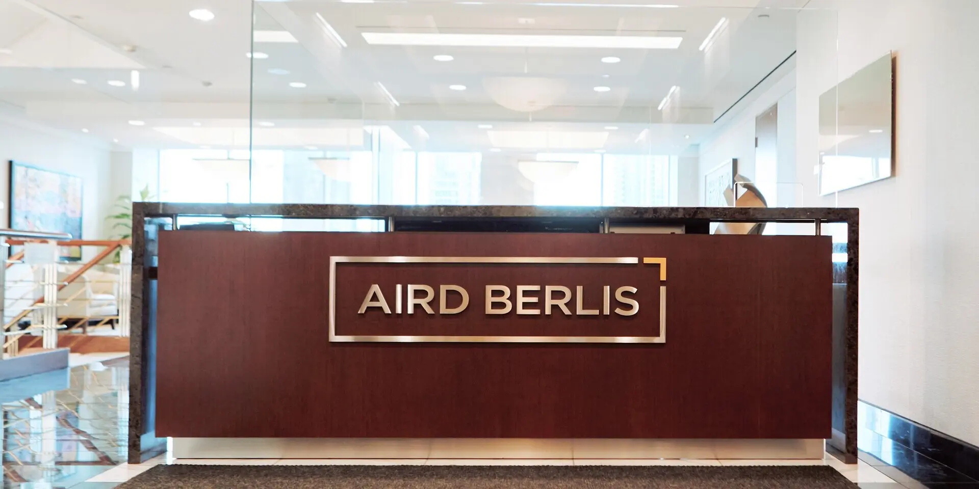 Aird Berlis Reception Desk